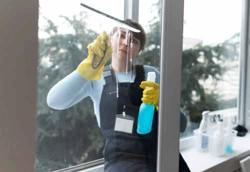 Nettoyage de vitres intérieures et extérieures à Arronnes